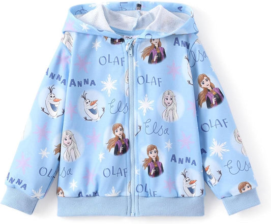 Disney Frozen Stitch Princess Minnie Mickey Spiderman Girls/Boys Zip Up Hoodie Fall Zipper Sweatshirt Jacket Toddler-Big Kid