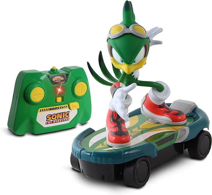 NKOK Sonic Free Rider R/C Skateboard - Jet, The Hawk; Full Function 2.4 GHz Radio Control with Turbo Boost; Cool Tricks and Stunts; Ages 6+