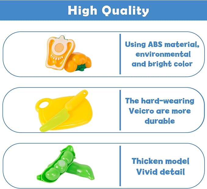 Bruvoalon 67Pcs Kids Play Kitchen Toys Set, Toddlers Pretend Cooking Playset Acccessories with Pots Pans, Utensils Cookware, Foods, Canned Veges, Learning Gift for Kids Girls Boys (Red)