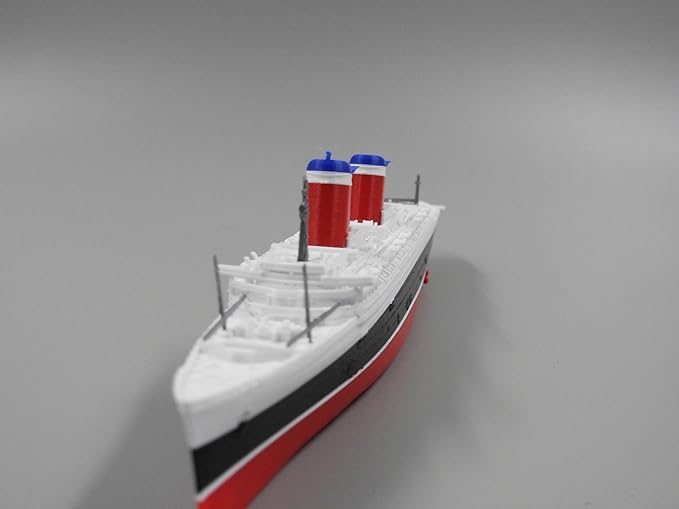 12" Prebuilt Display Model Ship (SS United States 1ft length Model)