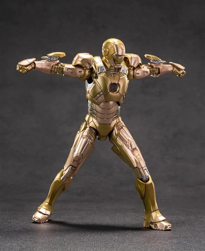 7 Inch MK21Ironman Action Figure (1/10 Scale) with Lots of Accessories,Exquisite Painting Collectible Toy