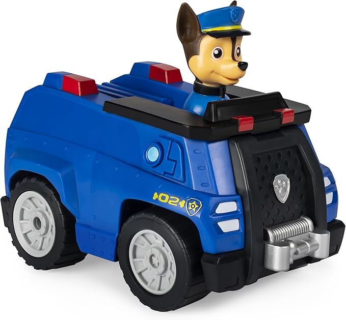 Paw Patrol 6054190 Chase Remote Control Police Cruiser with 2-Way Steering, for Kids Aged 3 and Up, Multicolour