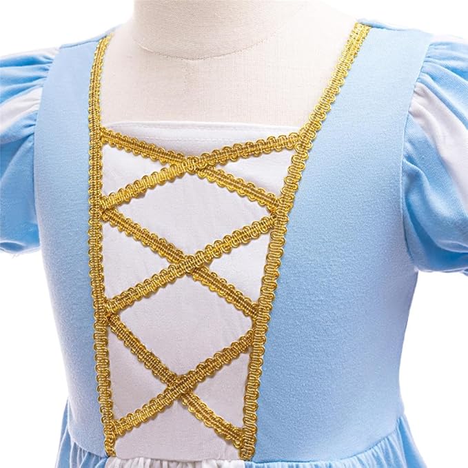 Dressy Daisy Toddler and Little Girls Princess Dress Up Clothes for Halloween Birthday Party Everyday Outfit Play Wear