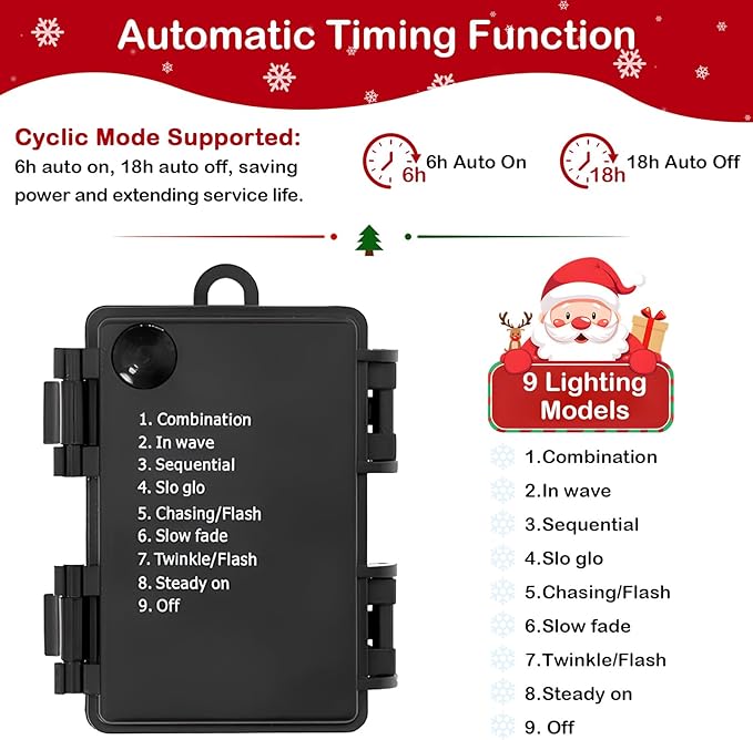 3FT Small Christmas Tree, Artificial Christmas Tree with 78 LED Lights & Bobsleigh Base, Prelit Mini Tree for Christmas Decor,Tabletop Christmas Tree, 8 Modes Remote Control, Timer Battery Operated