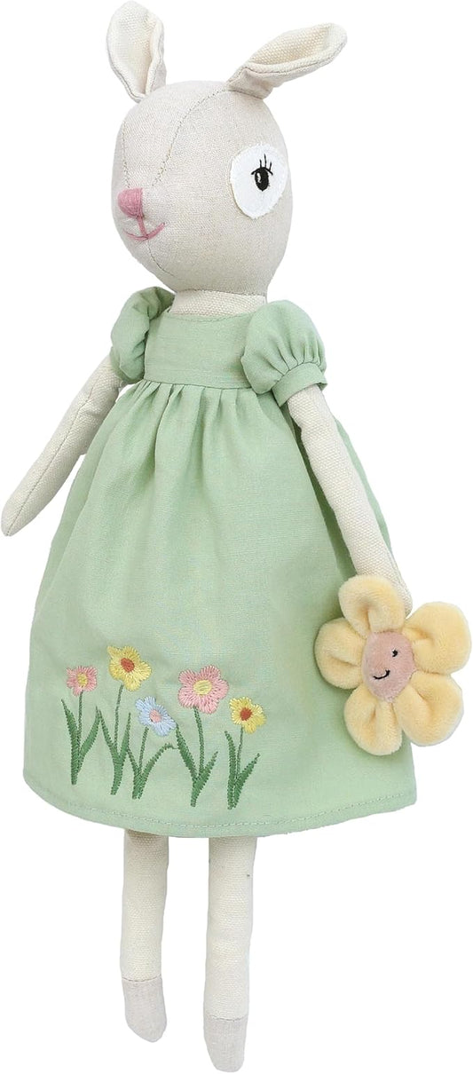 MON AMI Buttercup The Doe Doll – 17”, Linen Plush Doll with Floppy Ears, Use as Toy or Room Decor, for Kids of All Ages