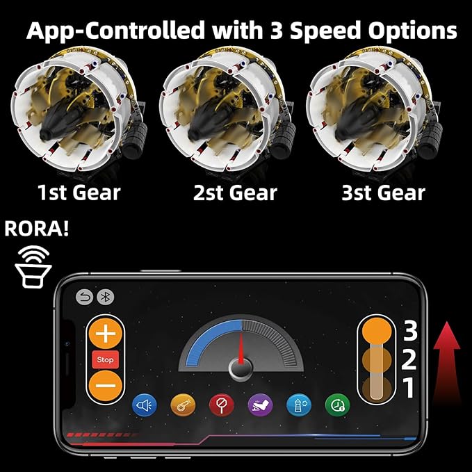 Aircraft Engine Toys Building Sets,Turbofan Engine Model That Run with Motor and Lights,Mechanical Science Education STEM DIY Project Building Kit for Adults and Kids Aged 8-14 (564 pcs)