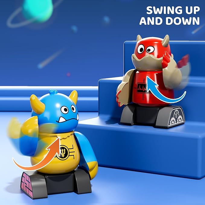 Magnet Robot Toys for Kids 3-5 - Magnetism Stacking Transform Boys Toys for Ages 5-7 with Storage Box, Set for Toldllers Age 3-8 Years Old Girls, Christmas and Birthday Gifts