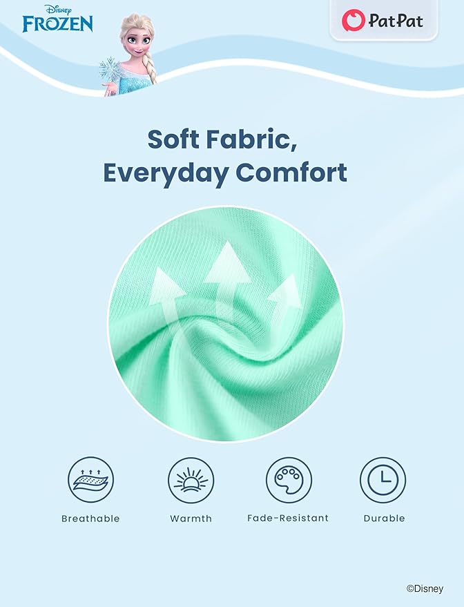 Disney Frozen Elsa Princess Cinderella Ariel Jasmine Rapunzel Baby/Toddler Dress, Ruffle Long-Sleeve Mesh Overlay Tulle Dress