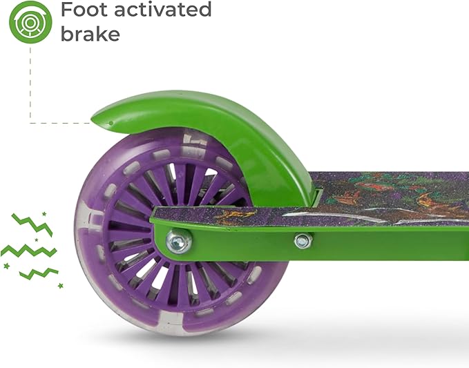 2 Wheel Kick Scooter for Kids - Easy & Portable Fold-N-Carry Design, Ultra-Lightweight, Comfortable & Safe, Durable & Easy to Ride