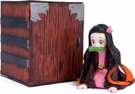 Nezuko Figure Statue Figurine Kamado Nezuko Birthday Gifts PVC 6 Inch