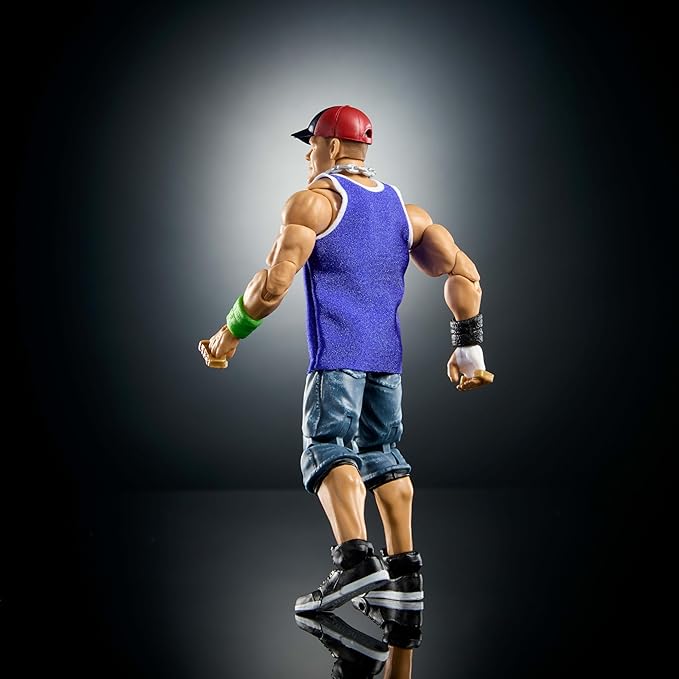 Mattel WWE Ultimate Edition John Cena 6-inch Action Figure & Accessories Set, 10+ Pieces Include Swappable Heads & Hands (Amazon Exclusive)