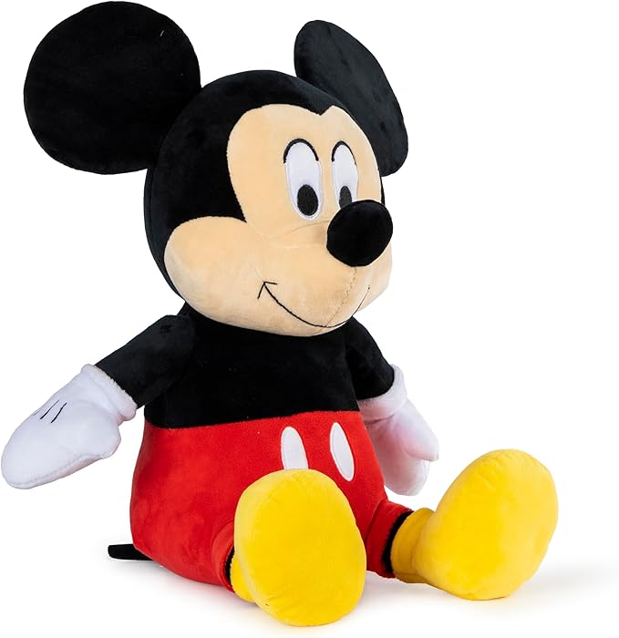 Jay Franco Disney Mickey Mouse Plush Pillow Buddy - Super Soft Character Pillow - Polyester Microfiber - 17 Inches