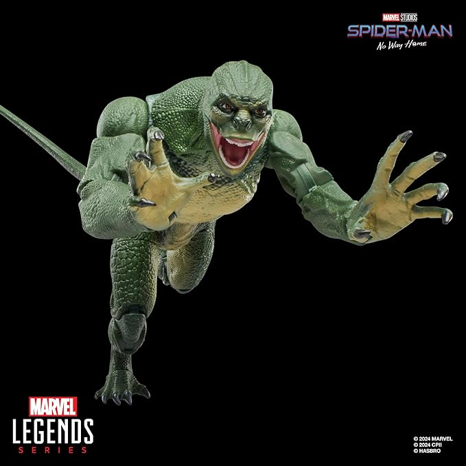 Marvel Legends Series Lizard, Spider-Man: No Way Home Deluxe Collectible 6 Inch Action Figure (Amazon Exclusive)