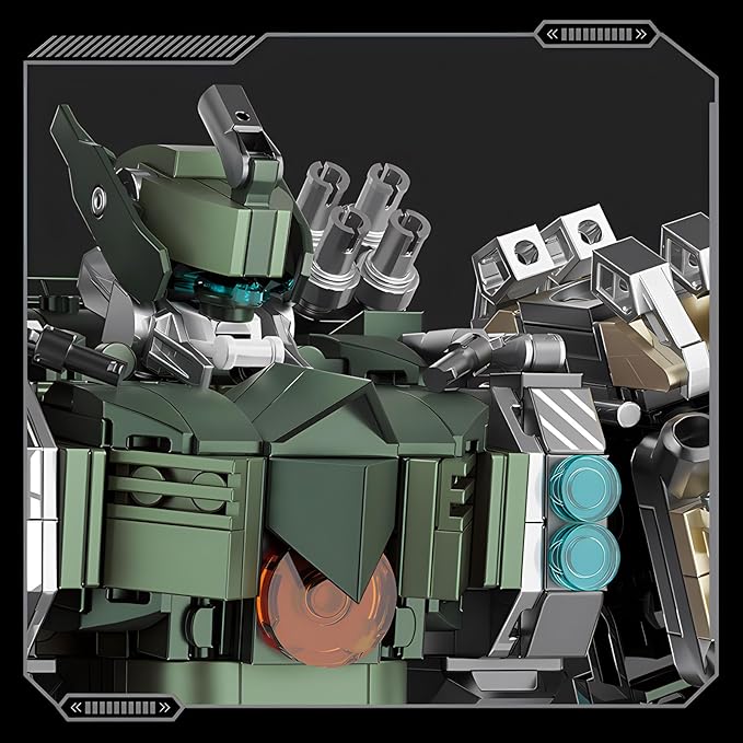 Mech Robot Model Building Blocks Toy Set Birthday for Age 8+ Children Adults Teens 1403 Pieces