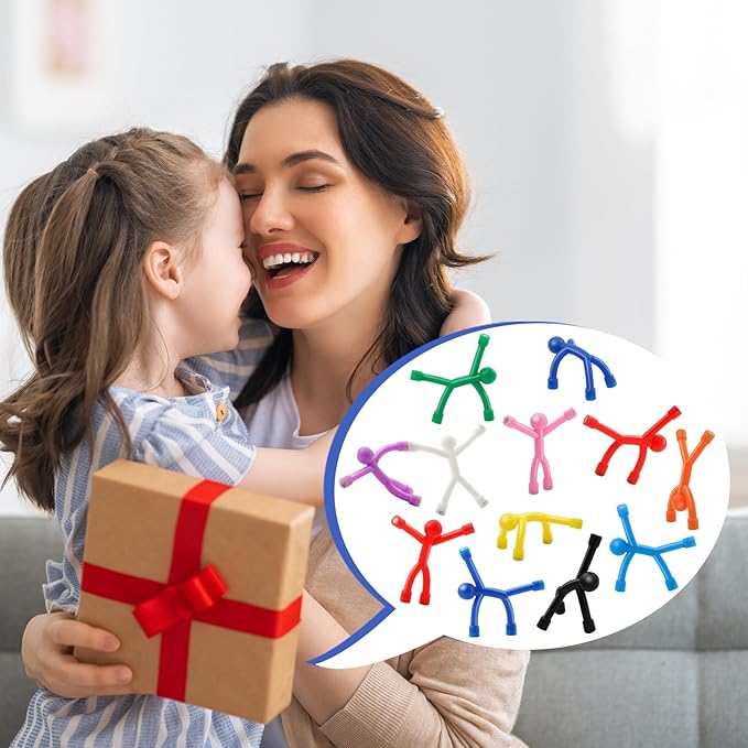 6Pcs Magnetic Men for Travel, Fridge Magnets Funny, Cute Magnets for Kids and Adults, Colorful Mini People for Whiteboard, Refrigerator, Desk Decoration