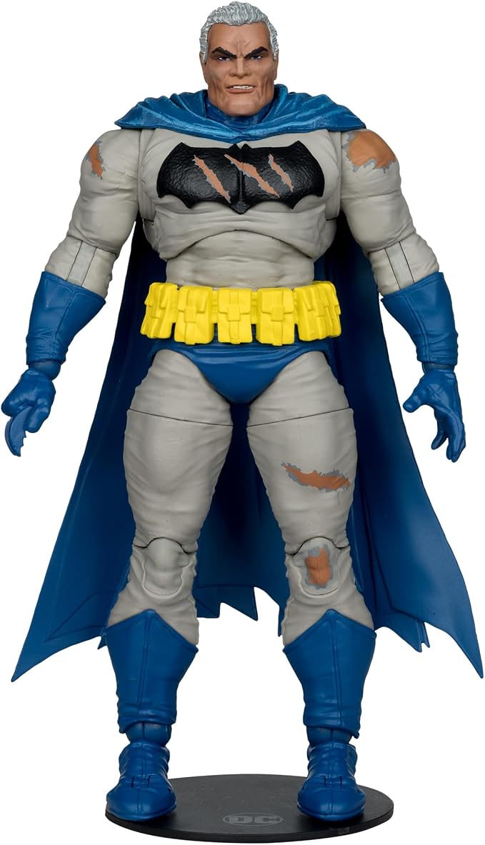 McFarlane Toys - DC Multiverse Batman Battle Damage Blue (The Dark Knight Returns) 7in Figure McFarlane Collector Edition #21