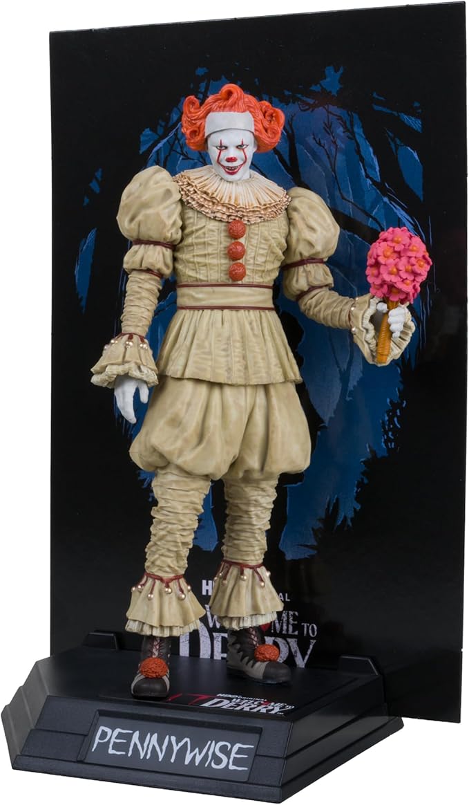 McFarlane Toys - Bob Gray as Pennywise (IT: Welcome to Derry) 6in Posed Figure Gold Label