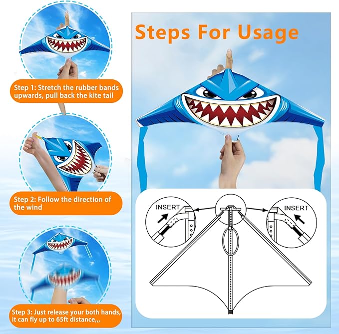 8 Pack/20 Pack Mini Kites for Boys Girls 3-5 6 7 8 Gift & Party Favors, Finger Launcher Kites Easy to Fly Ejection Kite for Kids Teens Ages 4-18 Beach Park Backyard Outdoor Sports Flying Toys