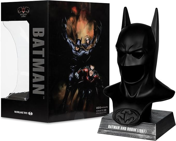 McFarlane Toys - DC Direct Batman (Batman and Robin) Cowl Replica 1:3 Scale