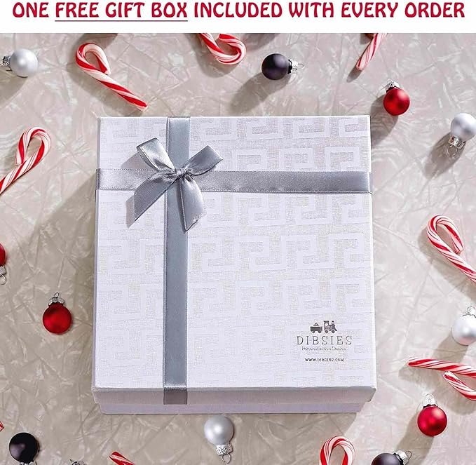 Personalized Unicorn Kids Christmas Ornament (Rainbow)