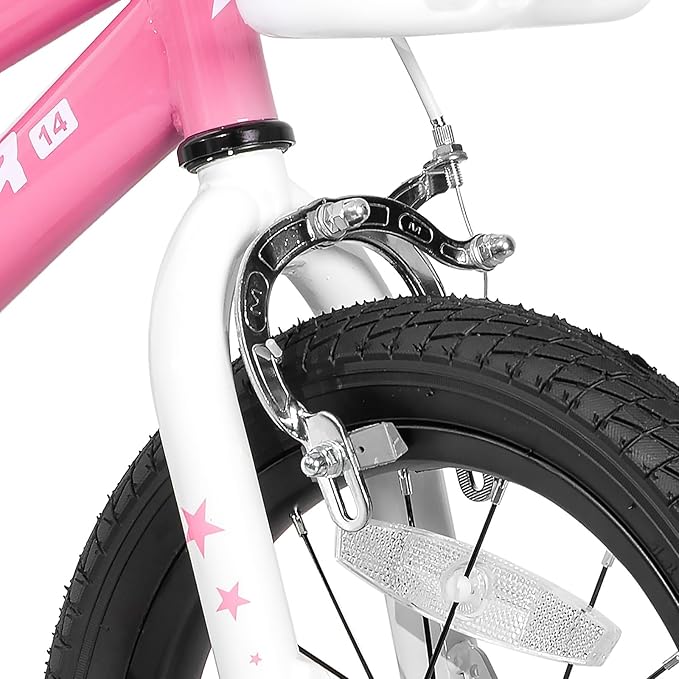 JOYSTAR Pluto 12 14 16 18 20 Inch Kids Bike with Light Up Training Wheels, Kids' Bicycle for Boys Girls Age 3-12 Years, Children Bikes, Multiple Colors