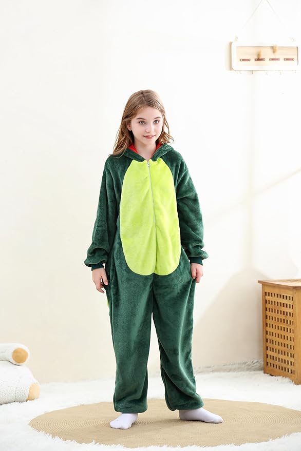 Unisex Adult Onesie Pajamas, Polar Fleece Cosplay Animal One Piece Halloween Costume Pajamas Homewear