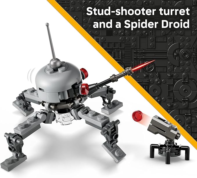 LEGO Star Wars 327th Star Corps Clone Troopers Battle Pack Building Toy - Pretend Play Set for Boys & Girls, Ages 7+ - Collectible Model Kit & Kids Room Decor - Gift Idea for Birthdays - 75431