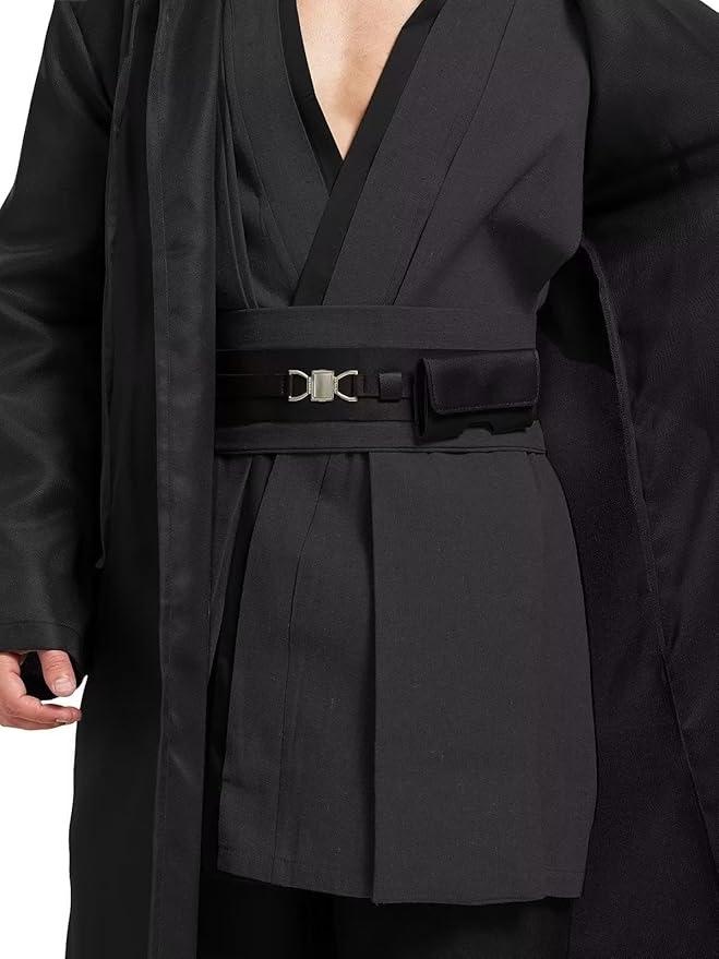 Knight Costume Adult Men's Tunic Hooded Robe Outfits Halloween Cosplay Uniform