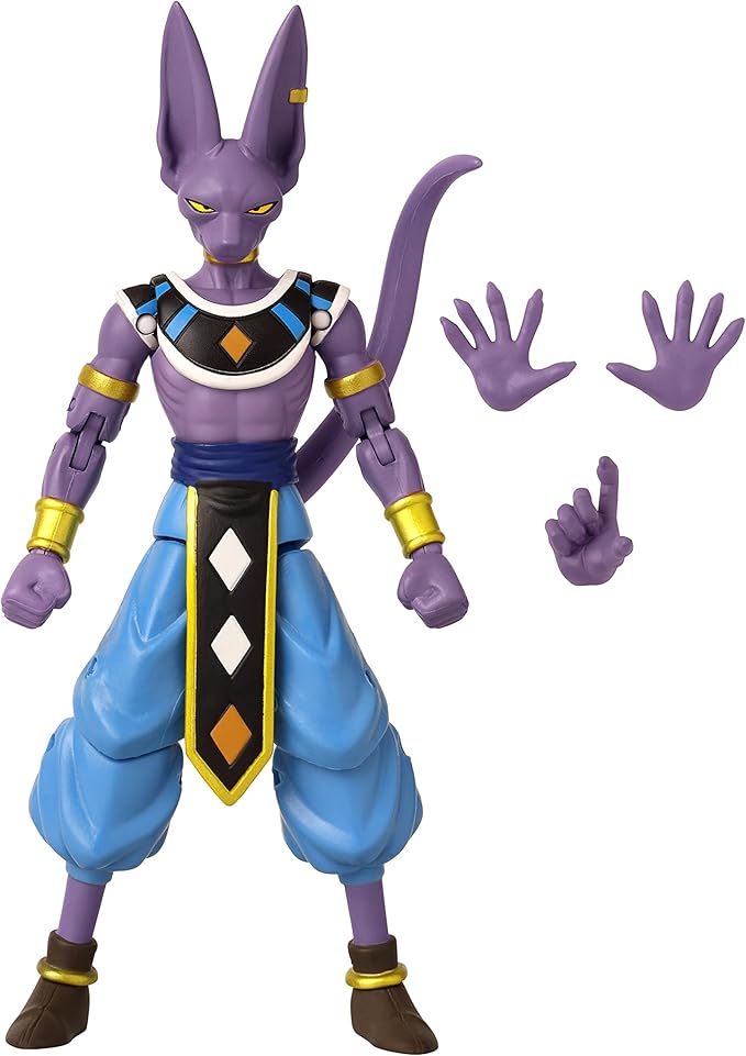 Dragon Stars Series - Dragon Ball Super - Beerus Version 2, 6.5" Action Figure