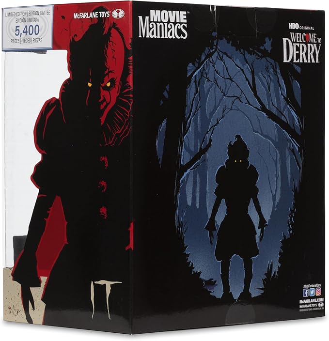 McFarlane Toys - Bob Gray as Pennywise (IT: Welcome to Derry) 6in Posed Figure Gold Label