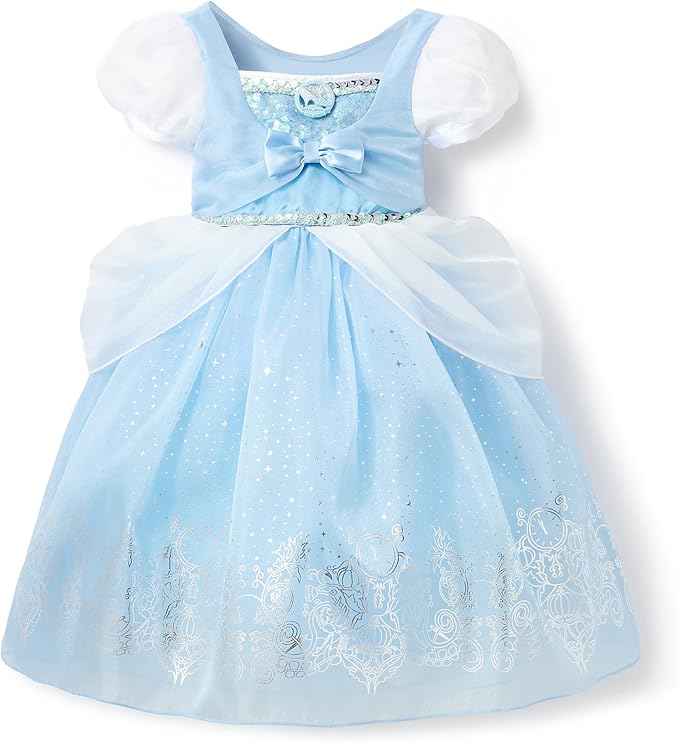 DISNEY STORE Official Princess Halloween Costume for Kids - Disney Princess Dresses - Dress up Clothes for Pretend Play