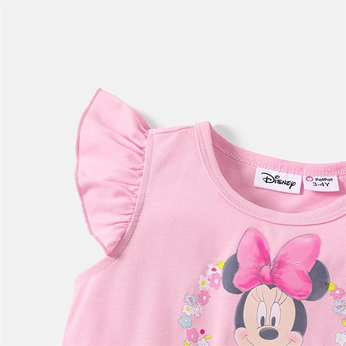 Disney Frozen Elsa Princess Cinderella Ariel Jasmine Rapunzel Baby/Toddler Dress, Ruffle Long-Sleeve Mesh Overlay Tulle Dress