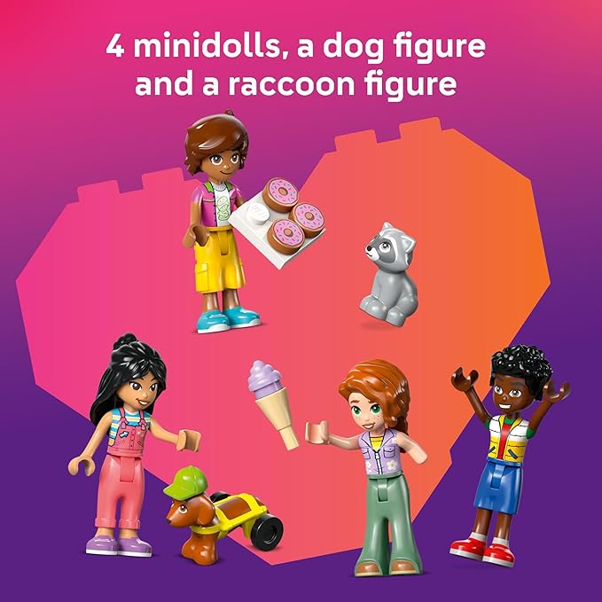 LEGO Friends Friendship Tree House Hangout - Building Toy Playset for Kids, Girls and Boys, Ages 8+ - Pretend Play Gift Idea for Birthdays - with 4 Minidolls and 2 Animal Figures - 42652