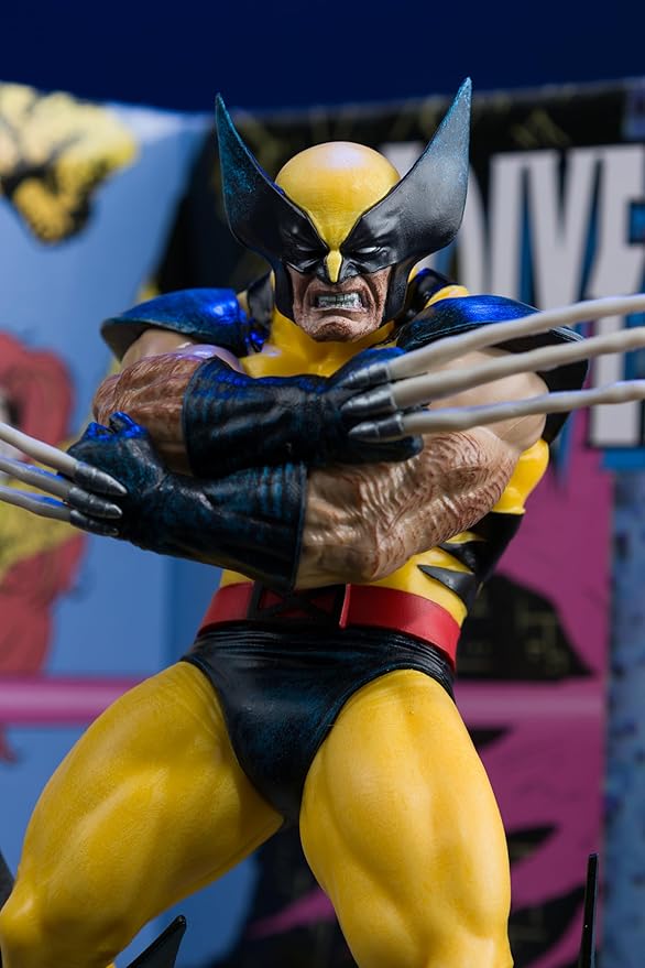 McFarlane Toys - Marvel Wolverine 1:10th Scale Collectible with Scene (Wolverine #85)