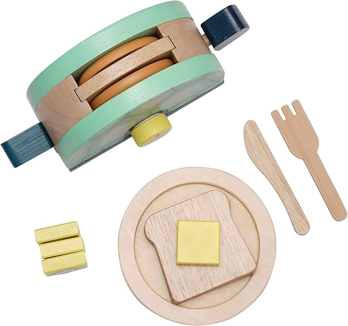 Manhattan Toy Toasty Turtle Toddler & Kids Pretend Play Cooking Toy Set