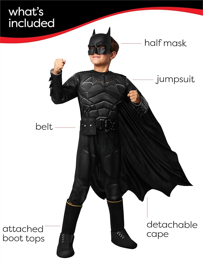 Rubie's Boy's DC Batman: The Batman Movie Deluxe
