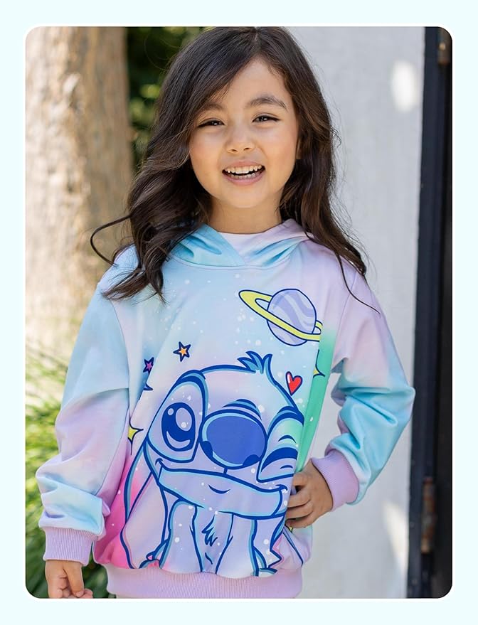 Disney Lilo & Stitch Minnie Mickey Spiderman Frozen Elsa Boys/Girls Hoodie Sweatshirt Graphic Pullover Tops Toddler-Big Kid