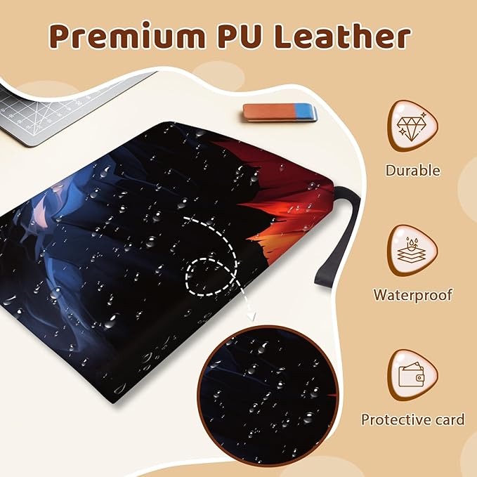 900 Pocket Dragon Card Binder, Trading Card Storage Album with 50 Durable 9-Pocket Pages, Dragon Design on Pocket Card Packs, Christmas Birthday Gifts for Zipper Closure Collector's Album