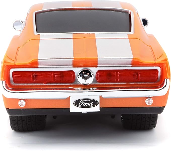 Maisto Tech R/C 1:24 Scale 2.4 GHz 1967 Ford Mustang GT, Metallic Orange