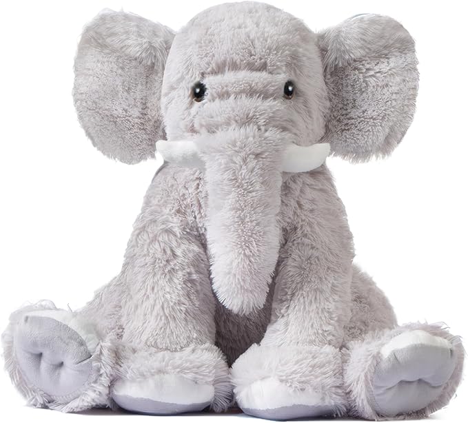 18in Elephant Stuffed Animals,Soft Elephant Plushies Toys Doll Cute Elephant Plush Toys Huggable Gifts for Boys Girls