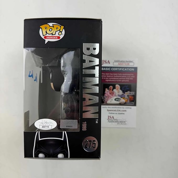 Autographed/Signed Val Kilmer Batman Heros Funko Pop #275 Movie Figurine Toy JSA COA