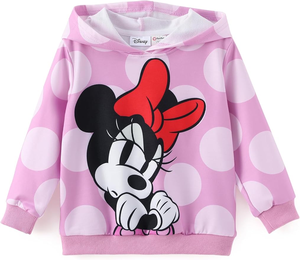Disney Lilo & Stitch Minnie Mickey Spiderman Frozen Elsa Boys/Girls Hoodie Sweatshirt Graphic Pullover Tops Toddler-Big Kid