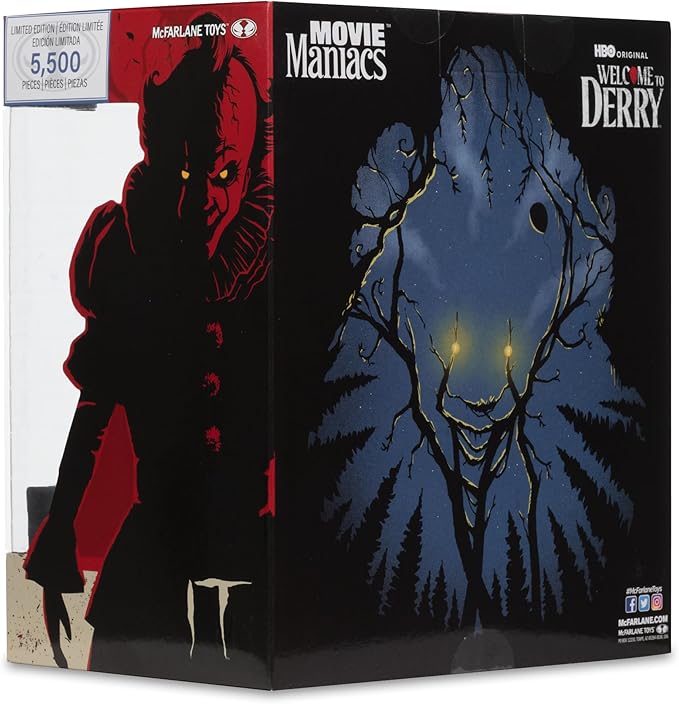 McFarlane Toys- Pennywise (Welcome to Derry) 6in Posed Figure Gold Label