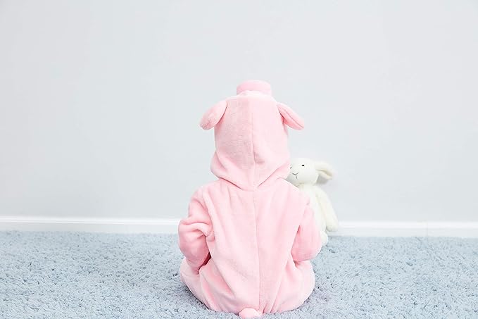 Dream cosplay Unisex Baby Costume,Baby Flannel Animal Halloween Home Clothing