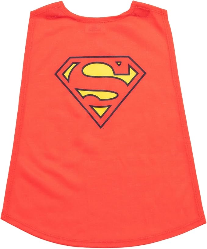 DC Comics Justice League Superman Batman Flash Zip Up Pajama Cosplay Coverall Toddler to Big Kid