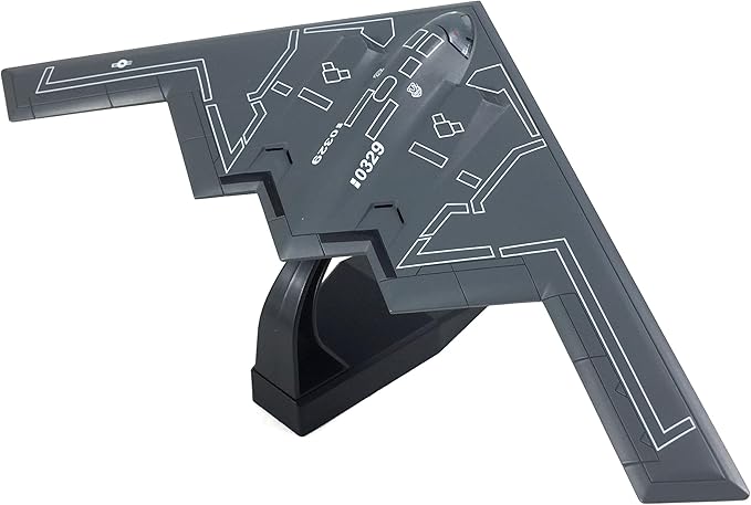 Enatuhter Diecast Military Aircraft 1/200 US Air Force B-2 Bomber Phantom Invisible Strategic Bomber Fighter Jet Model Airplane for Collection or Gift