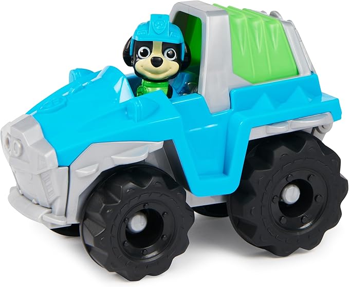 Paw Patrol, Rex’s Dinosaur Rescue Vehicle with Collectible Action Figure, Kids Toys for Ages 3 and Up