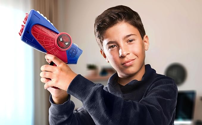 eKids Spiderman Laser Tag Toys for Boys, 2 Player Game Designed for Fans of Spiderman Toys
