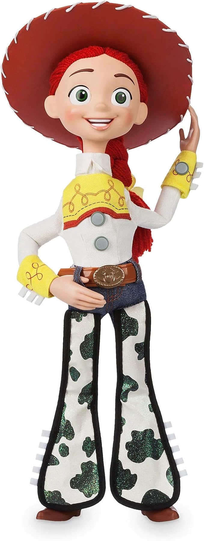 Disney Store Official Jessie Interactive Talking Action Figure from Toy Story, Features Sounds and Phrases from The Movies, Interacts with Other Figures and Toys