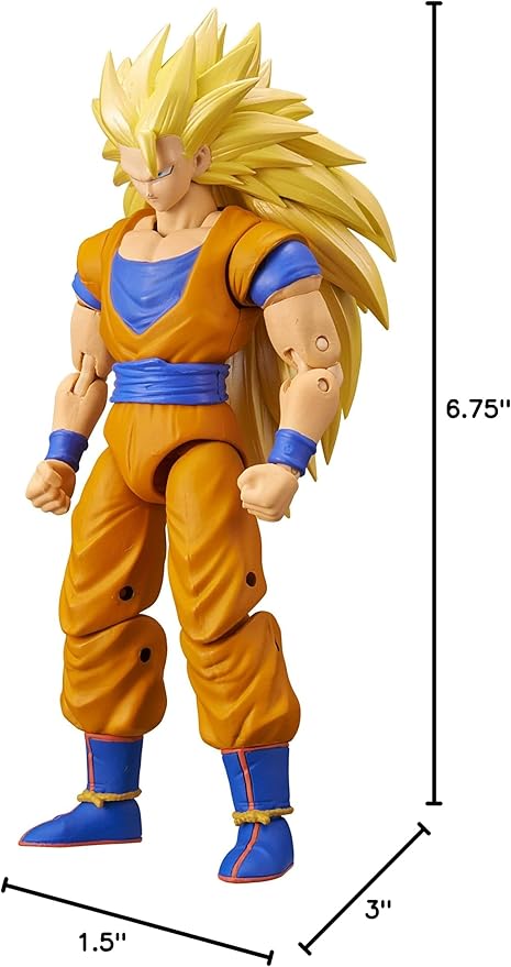 Bandai America - Dragon Ball Super Dragon Stars Super Saiyan 3 Goku